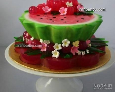 عکس کیک شب یلدا عروس
