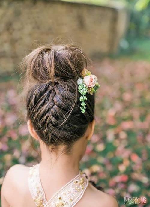 مدل موی بچه گانه برای عروسی و جشن تولد