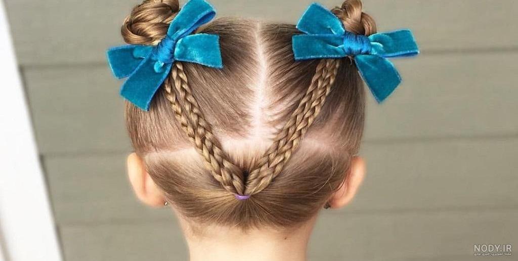 مدل موی بچه گانه برای عروسی و جشن تولد