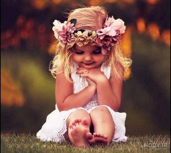 ژست عکس از کودک