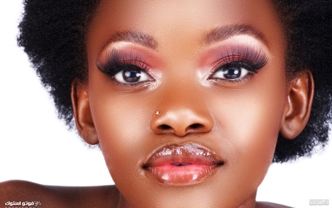 عکس سیاه ترین زن جهان