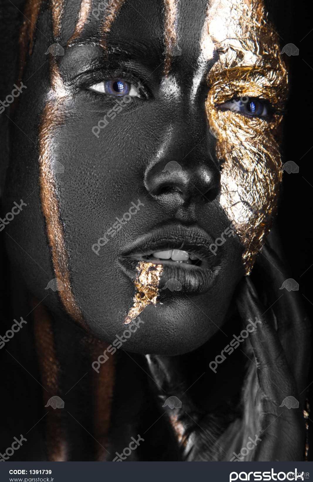 عکس سیاه ترین زن جهان