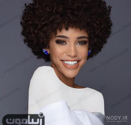 عکس سیاه ترین زن جهان