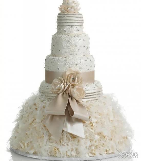 عکس از کیک عروس