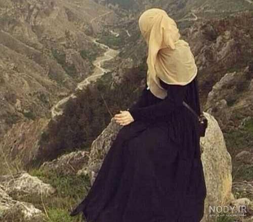 عکس دختر با حجاب 1401 | عکس پروفایل دختر با حجاب کنار دریا | عکس ...