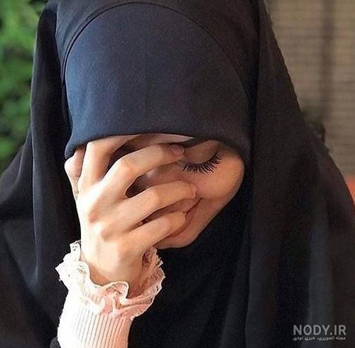 عکس پروفایل دخترونه غمگین با حجاب