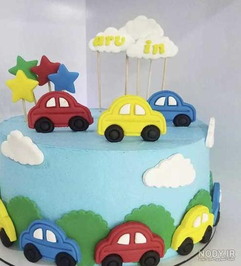 عکس کیک تولد پسر بچه پنج ساله