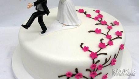 عکس کیک عروسی عروس داماد