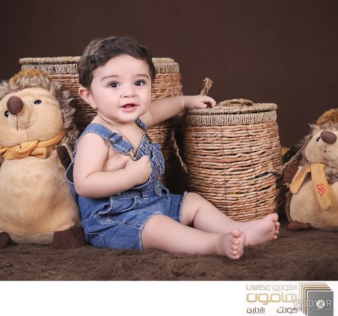 مدل عکس آتلیه کودک با ژست های زیبا و خاص