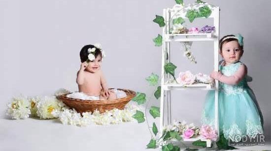 ژست عکس سنتی کودک