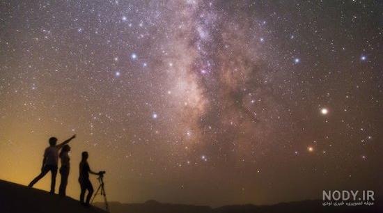 ۵۵ عکس پروفایل آسمان شب پرستاره و رویایی