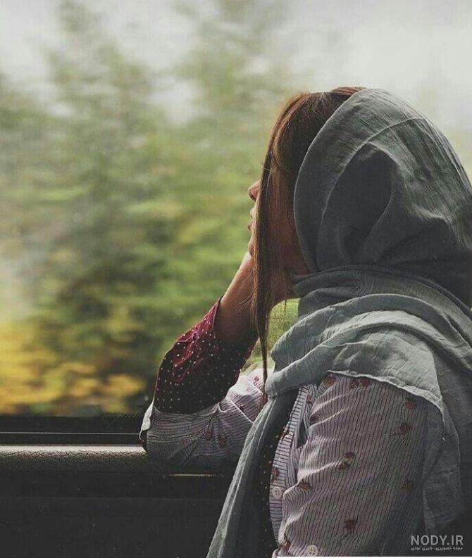 عکس زیبا تنهایی دختر