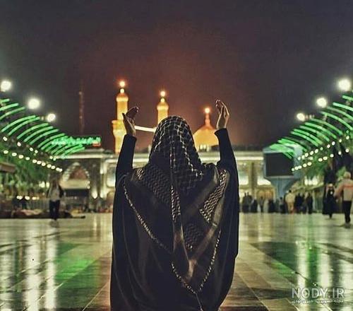 عکس محرمی بدون متن از حرم امام حسین مظلوم در کربلا