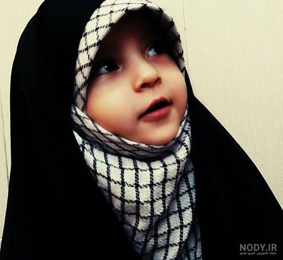 عکس پروفایل دختر بچه چادری
