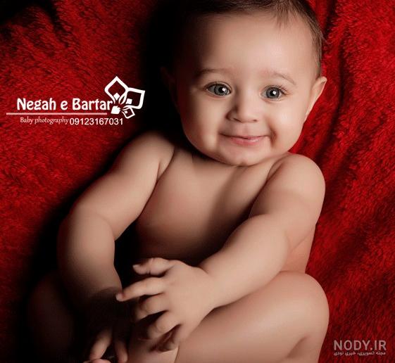 ژست عکس کودک و نوزاد
