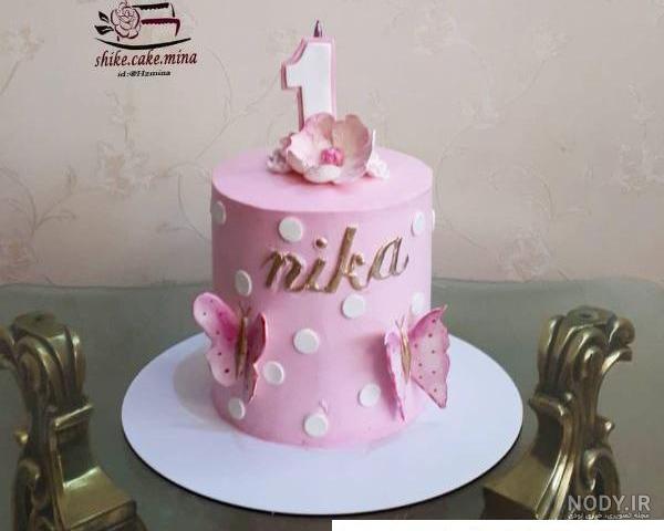 کیک بچه گانه 1400 ( کیک تولد بچه گانه دخترانه 2022 بانمک و خوشگل ...
