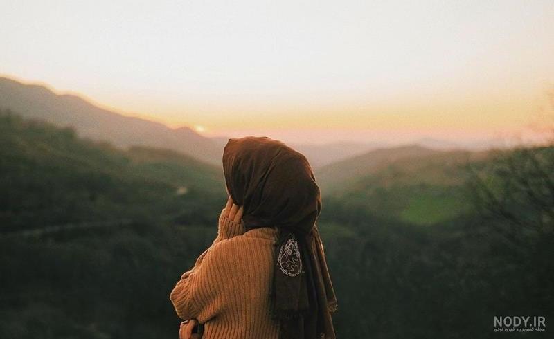 عکس دختر با حجاب برای پروفایل 1403 - مثبت 1