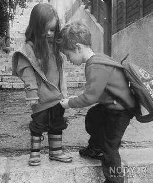 عکس عاشقانه بدون متن کودکان