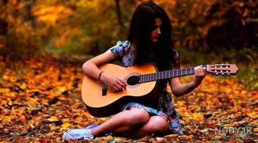 عکس پروفایل گیتار برای آدم های احساسی