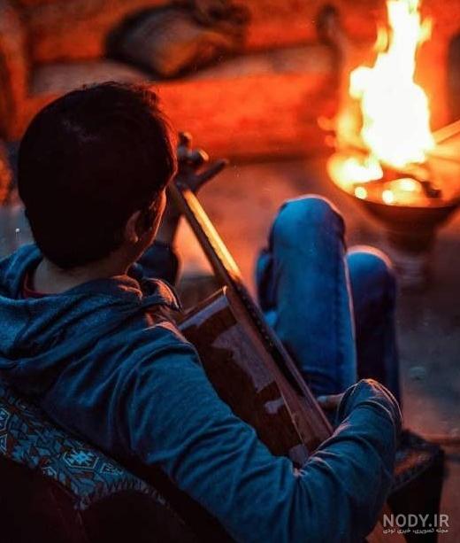 عکس پروفایل گیتار برای آدم های احساسی