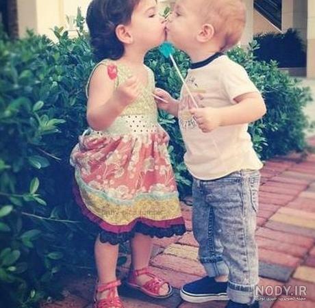 عکسهای عاشقانه بچه ها