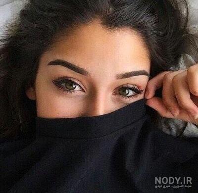 پروفایل دخترانه عکس چشم و ابرو طبیعی پروفایل دخترانه عکس چشم و ابرو طبیعی