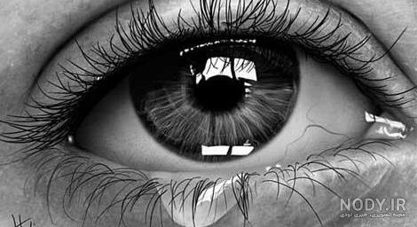 عکس اشک چشم مرد عکس اشک چشم مرد