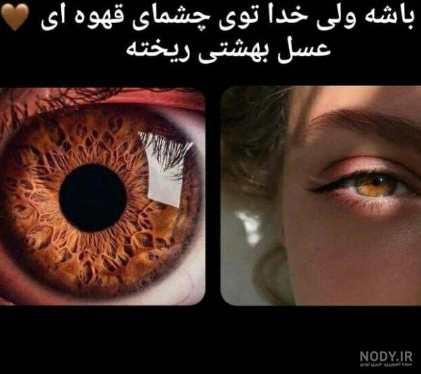 عکس پروفایل چشم رنگی و قهوه ای + عکس چشم زیبای دختر