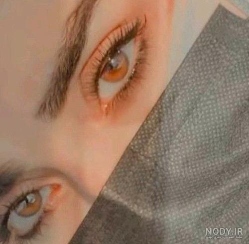 عکس پروفایل چشم قهوه ای - عکس نودی