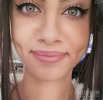 عکس پروفایل چشم قهوه ای - عکس نودی