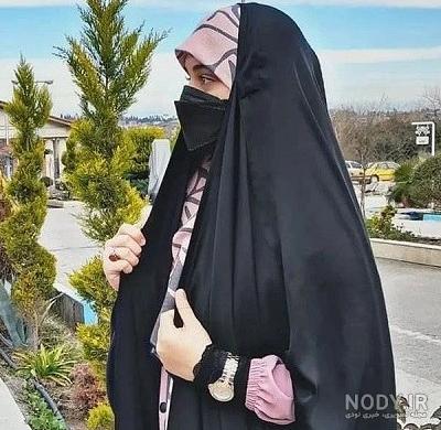 عکس پروفایل زیبا با حجاب