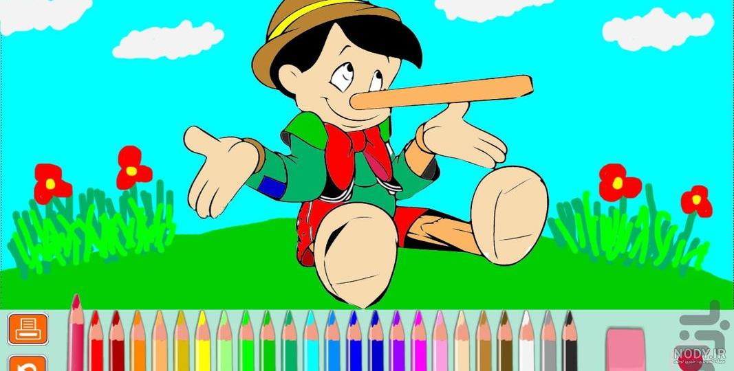 چگونه نقاشی پینوکیو بکشیم؟ آموزش نقاشی پینوکیو برای کودکان | ART KIDS