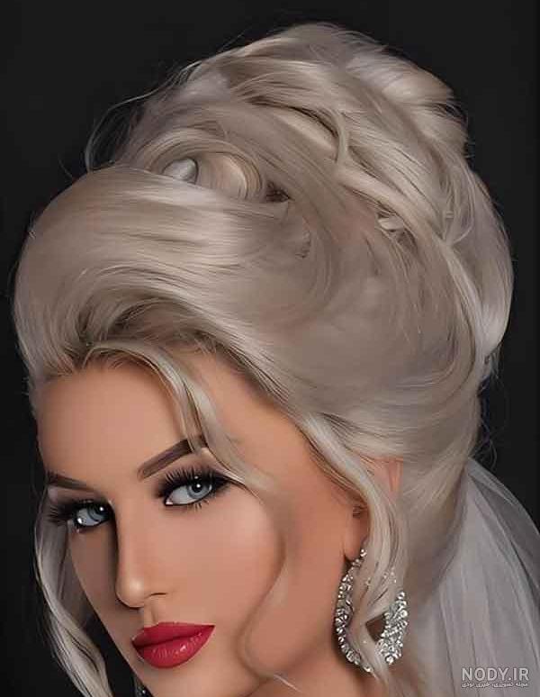 مدل مو دخترانه کوتاه و ساده بسته و بلند جدید برای عروسی - السن مدل مو دخترانه کوتاه و ساده بسته و بلند جدید برای عروسی - السن