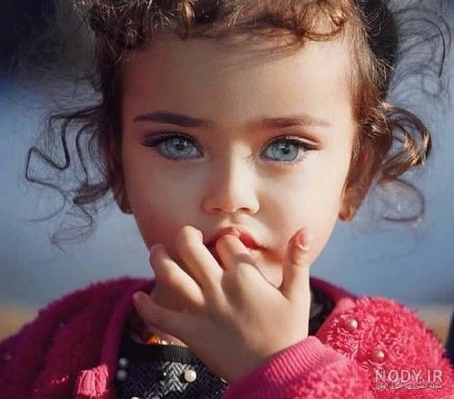 عکس بچه خوشگل پروفایل 1402 | عکس بچه خوشگل چشم رنگی پسر | عکس بچه ...