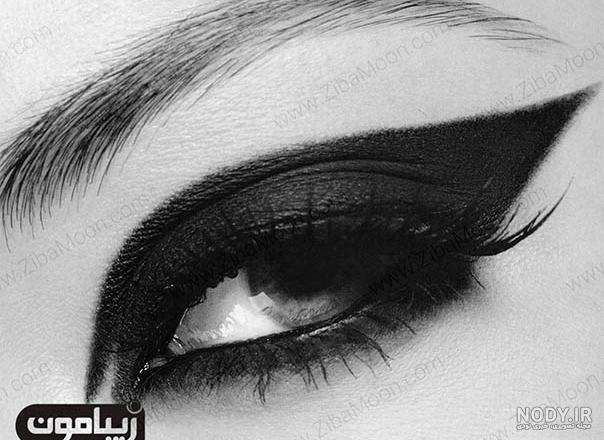 عکس خط چشم دخترانه برای پروفایل