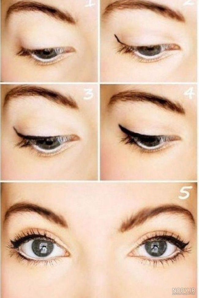 عکس خط چشم دخترانه برای پروفایل