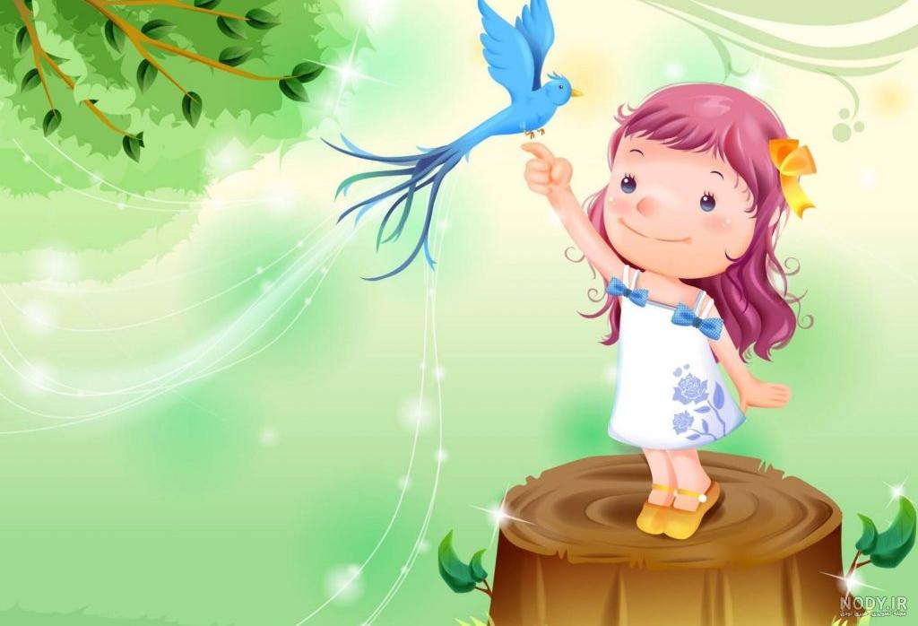 عکس دختر برای پروفایل کودکانه