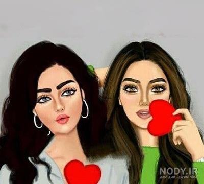 عکس دخترانه برای پروفایل گروه چهار نفره ❤️ [ بهترین تصاویر ]