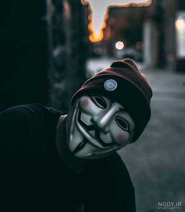 عکس پروفایل خفن پسرانه با ماسک