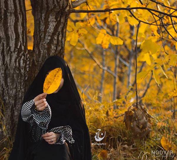 عکس پروفایل دختر چادری + عکس نوشته دختر با حجاب