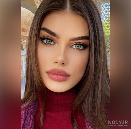 عکس پروفایل دخترونه خط چشم
