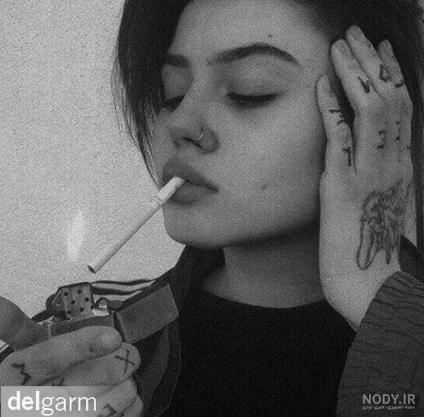  عکس دخترونه سیگاری مود
