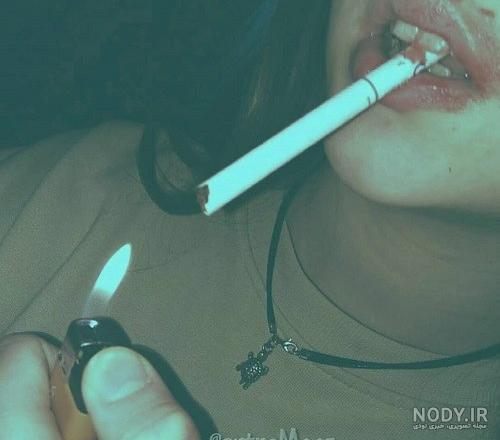  عکس دخترونه سیگاری مود