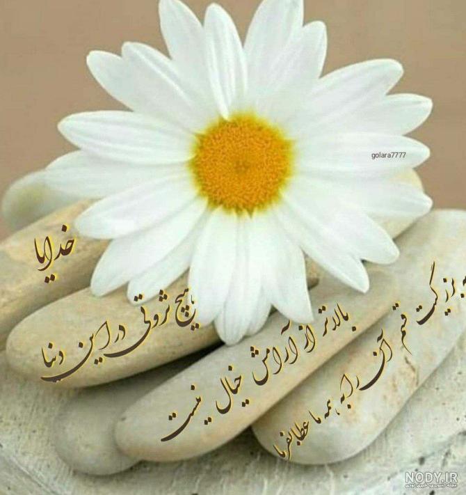 عکس نوشته خدا هوامو داشته باش ❤️ [ بهترین تصاویر ]
