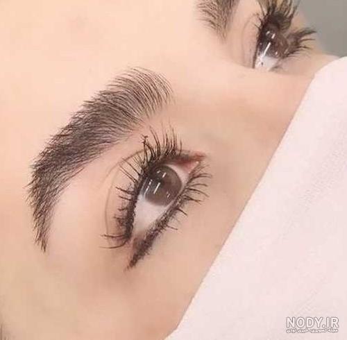 عکس چشم و ابرو طبیعی برای پروفایل