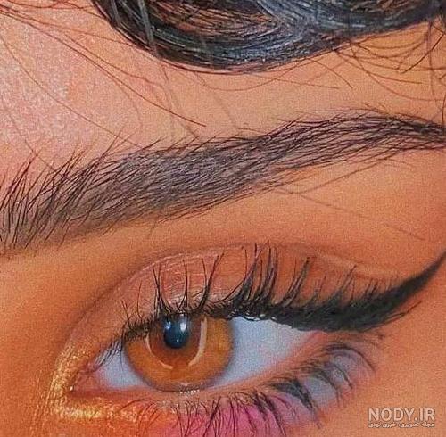 عکس چشم و ابروی کشیده