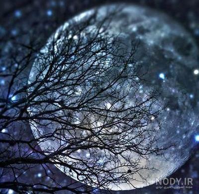 پروفایل عکس آسمان شب با کیفیت بالا