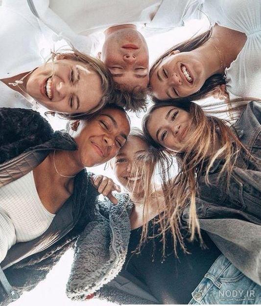 عکس دخترانه برای پروفایل گروه چهار نفره ❤️ [ بهترین تصاویر ]