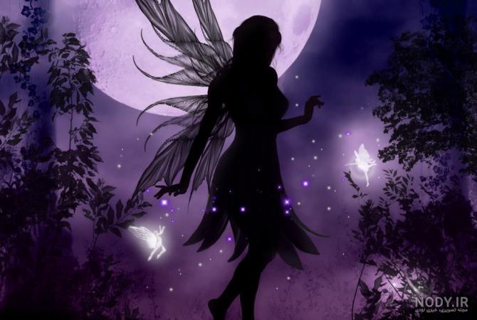 عکس ماه و دختر تنها - عکس نودی