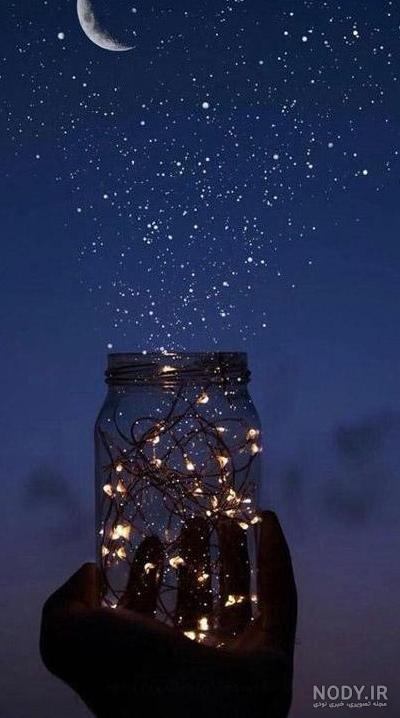 مجموعه عکس ماه فانتزی و کارتونی برای پروفایل - ستاره
